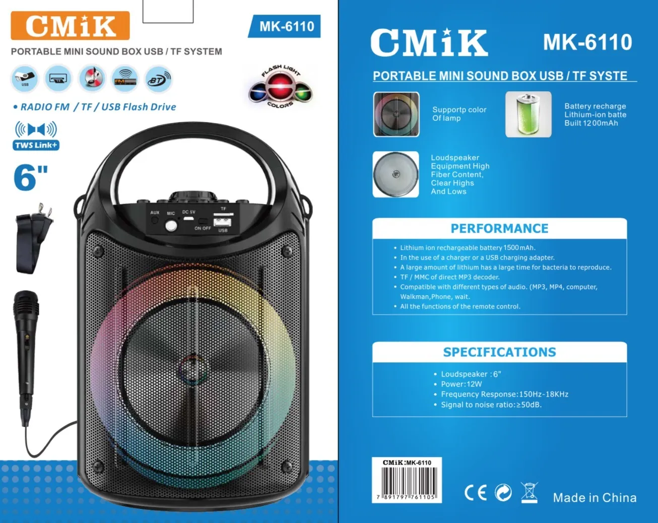 Parlante CMIK MK 6110