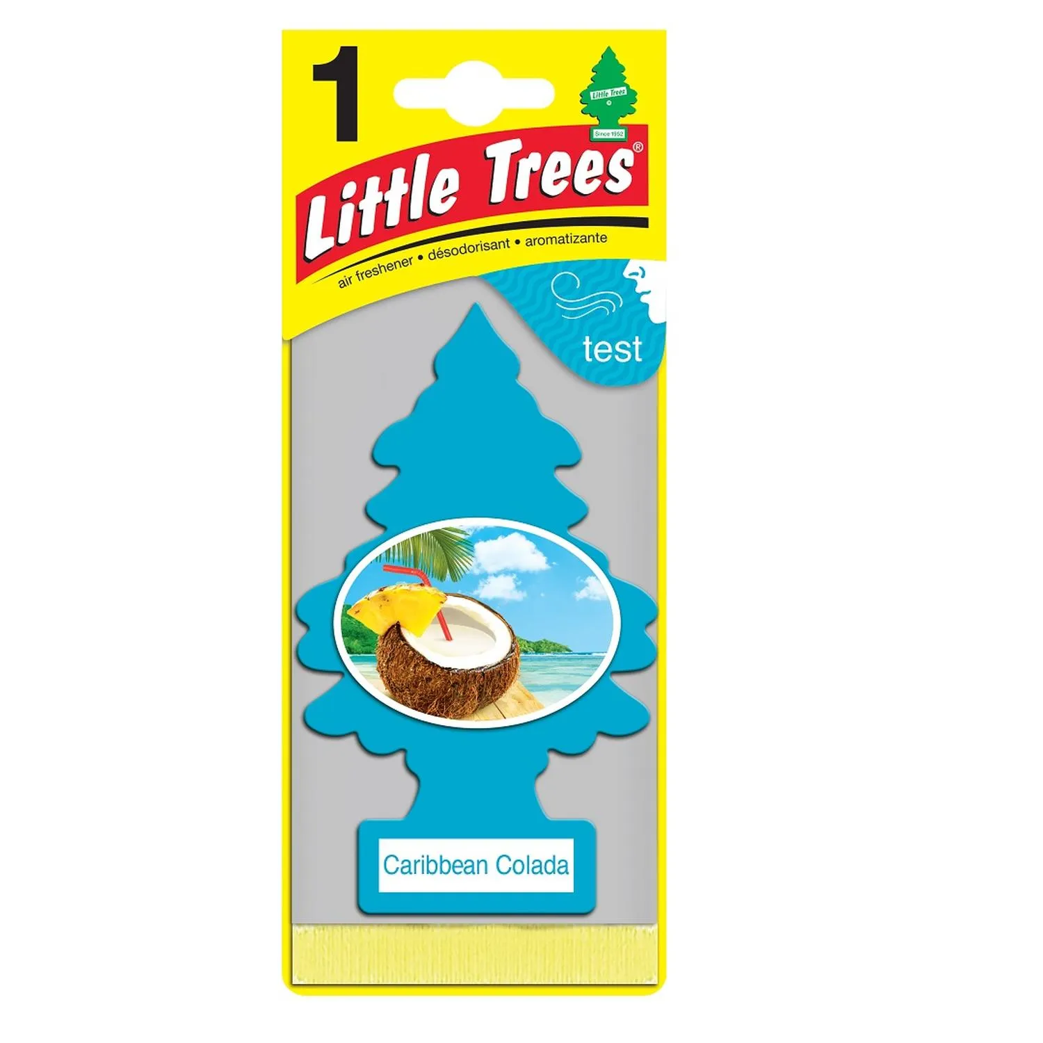 Ambientador Little Trees Caribbean Colada