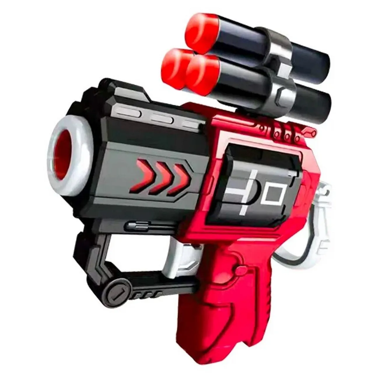 Pistola Juego De Calamar Lanza Dardos Nerf Niños Juguete 