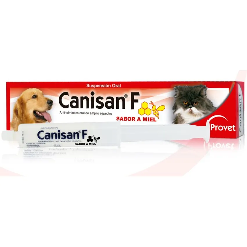 Canisan-F Antiparasitario Perros Gatos 10Ml