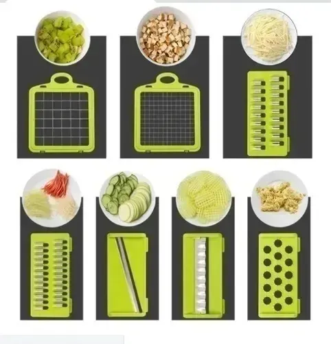 Picador Rallador Verduras 11 En 1 Ayudante Cocina