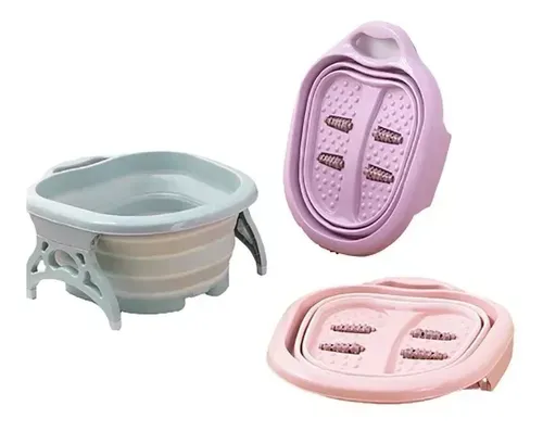 Tina Spa Para Pies Bañera Plegable Portátil Hidromasaje Rodi