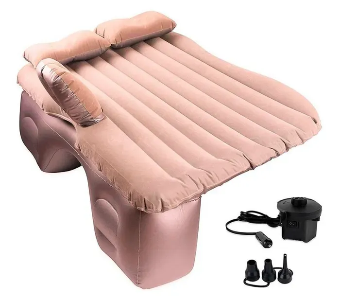 Colchon Inflable Para Carro / Cama De Aire Viaje  