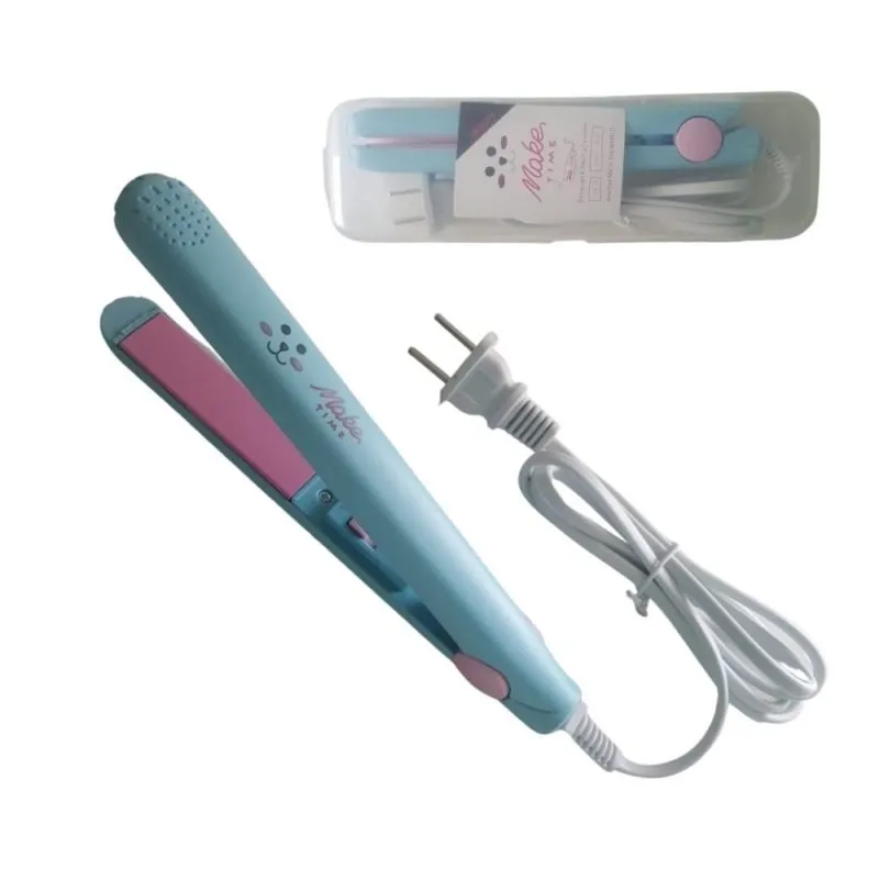 Plancha Mini Para Cabello Viajera Make Time QA-02