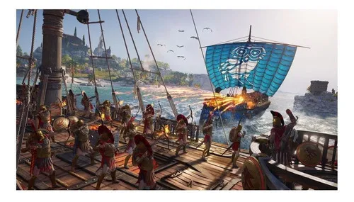 Video Juego Assassin's Creed Odyssey Standard Edition Ubisoft PS4 Físico