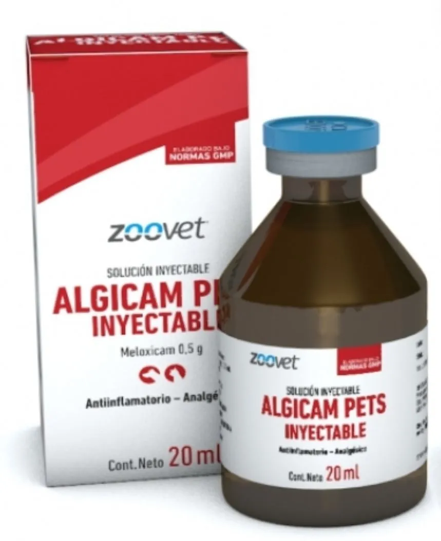 Algicam Pets Antiinflamatorio Analgesico Inyectable x 20ml