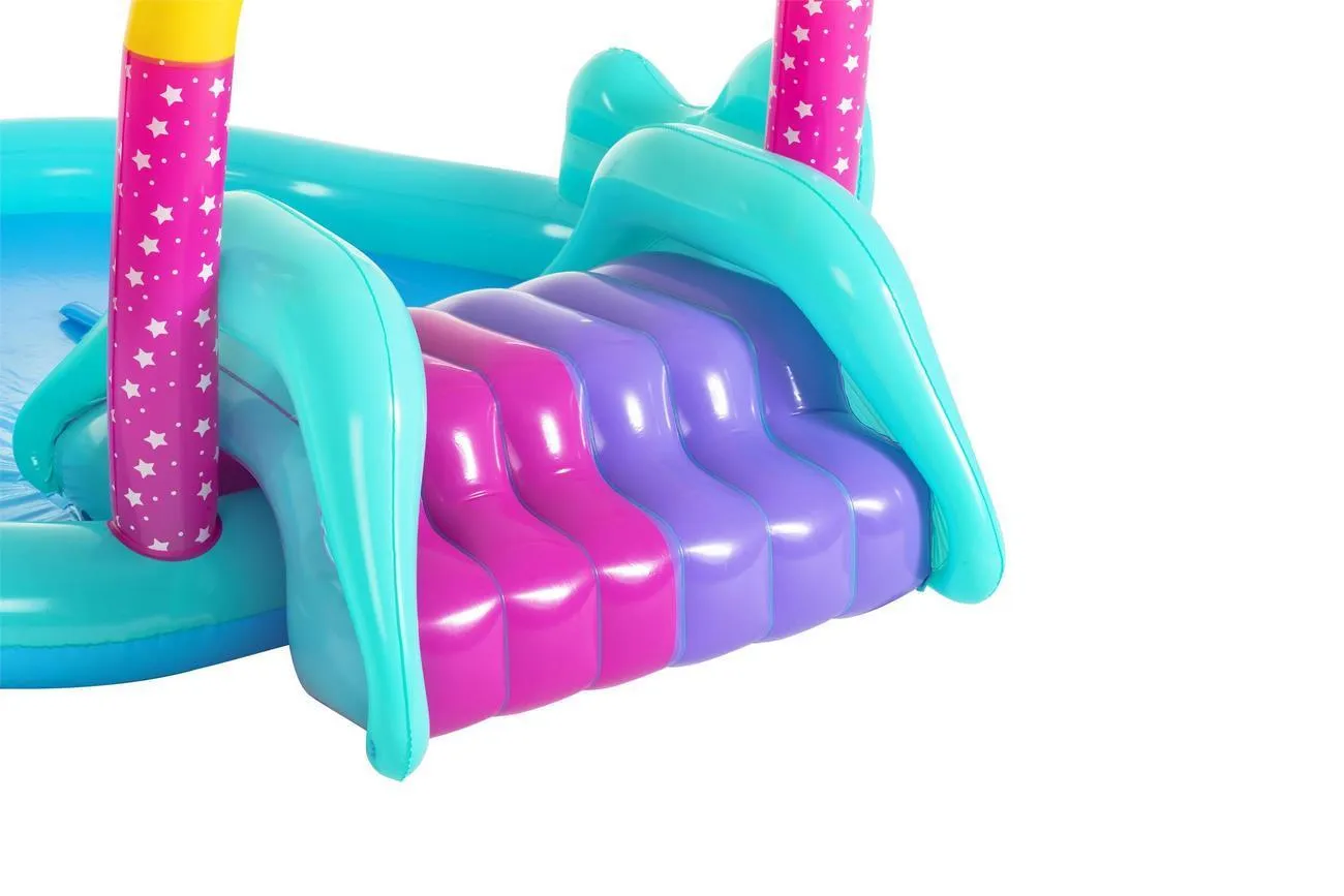 Alberca Inflable Inf. 3-6años Unicornio C/resb Bestway 53097