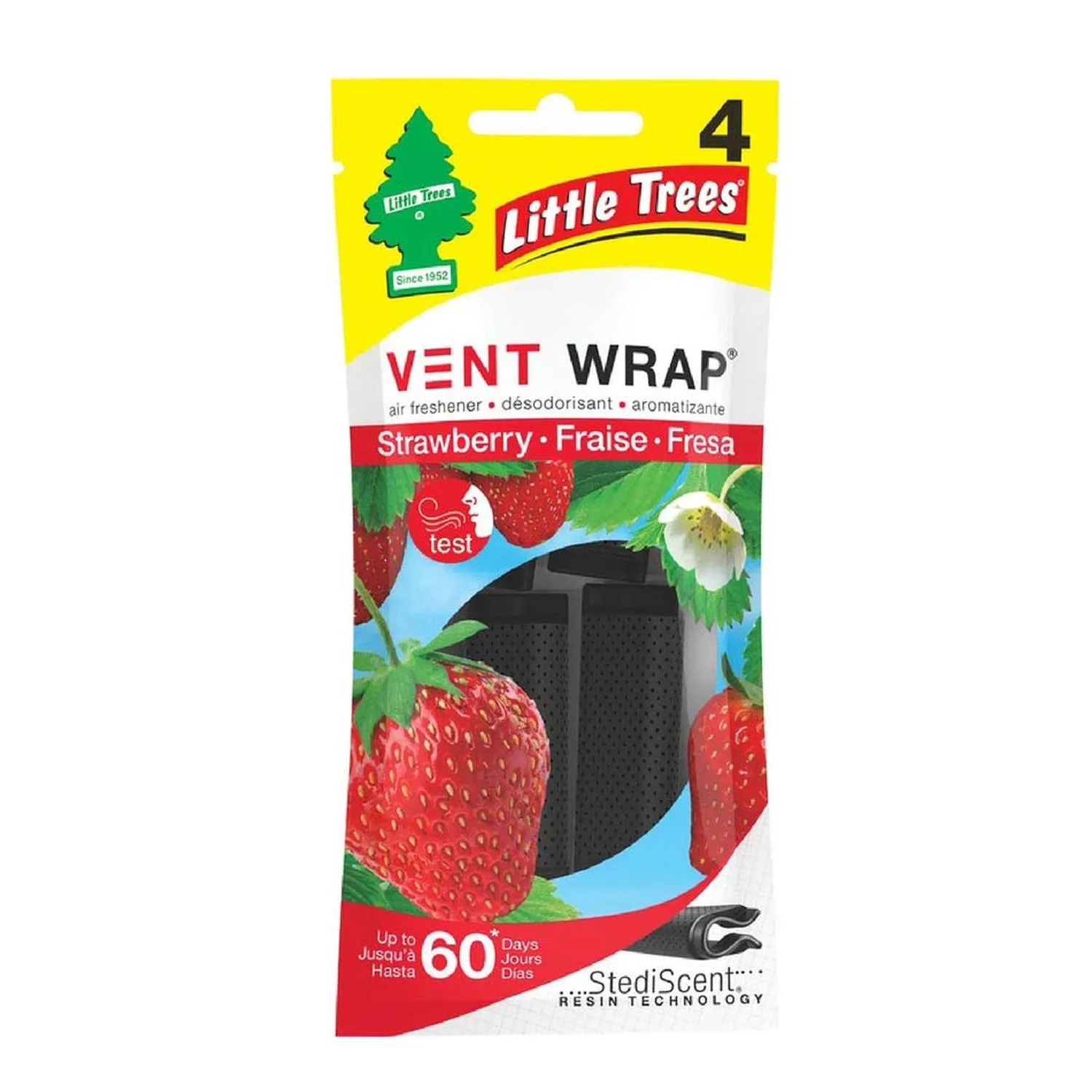 Ambientador Wrap Little Trees Strawberry