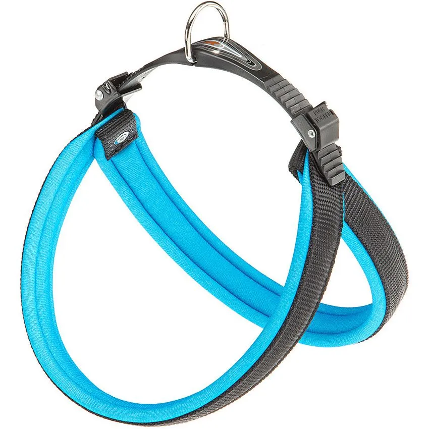 Arnes Pechera Regulable Perro Ferplast Agila Fluo 7 Azul