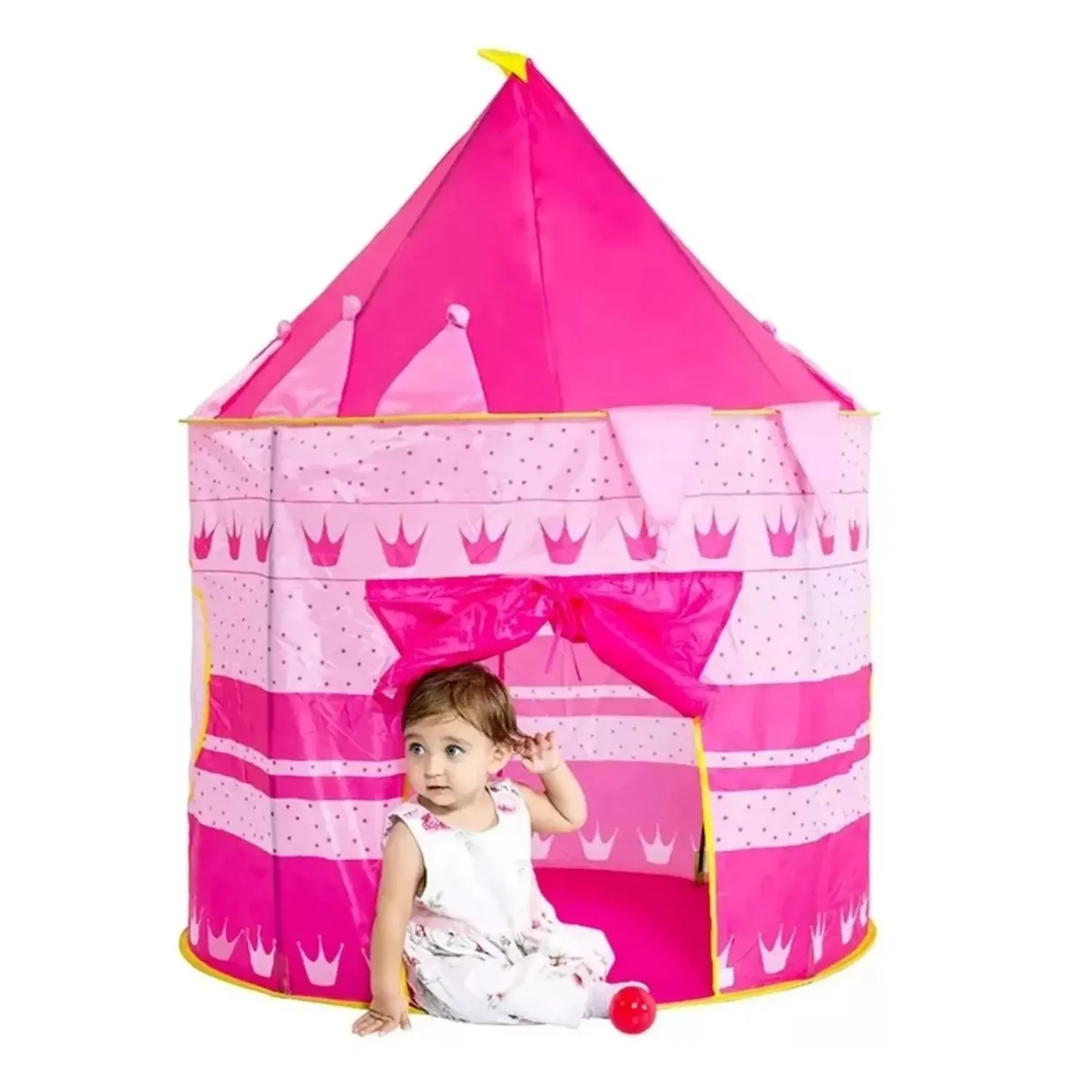 Carpa Castillo Tradicional Niña Ideal Para Casa Jardín o Playa