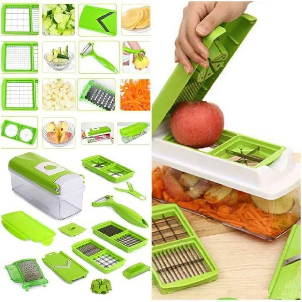 Ayudante De Cocina Pica Todo Nicer Dicer Plus Corta Raya Pela