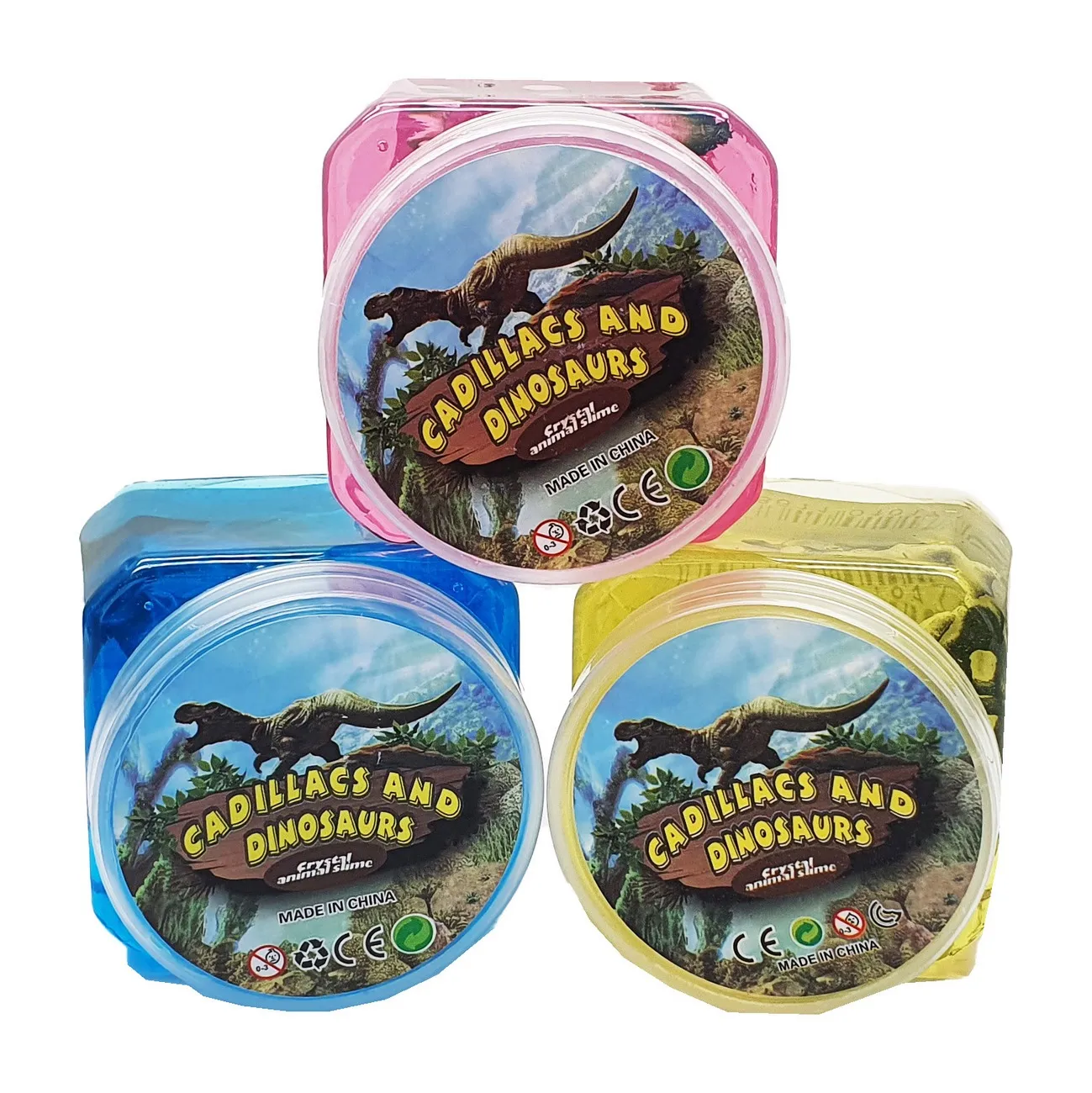 Slime Kit Slime Supplies Kit X3 + 3 Dinosaurios