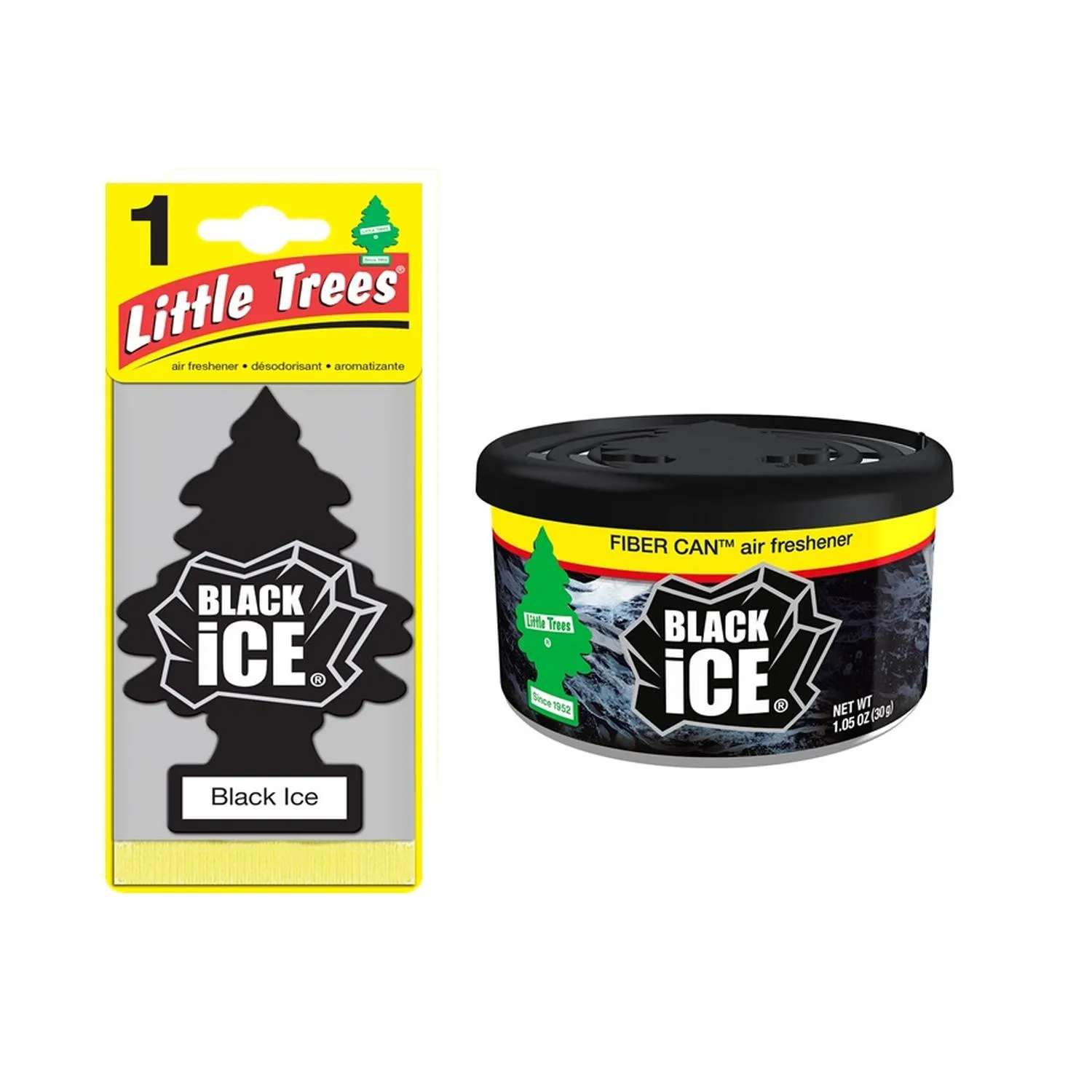 Kit Ambientador Little Trees Pino + Latica Organica Black