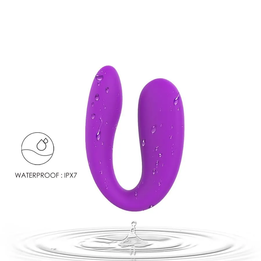 Vibrador Doble Vebe Purple - Shande