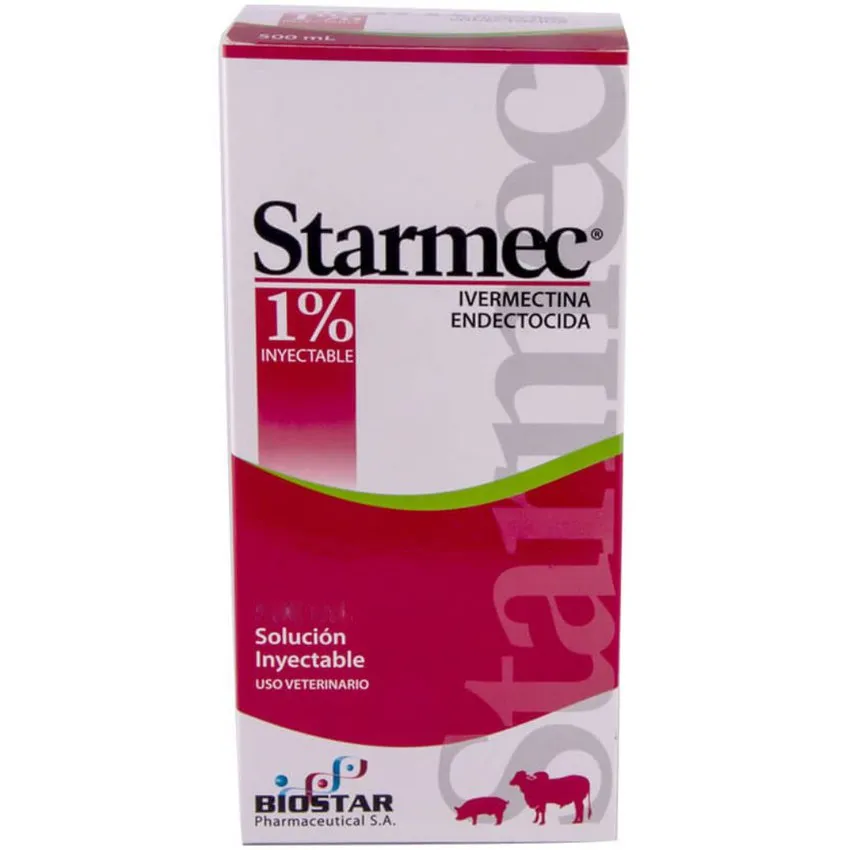 Starmec 1 Antiparasitario Bovinos 50Ml