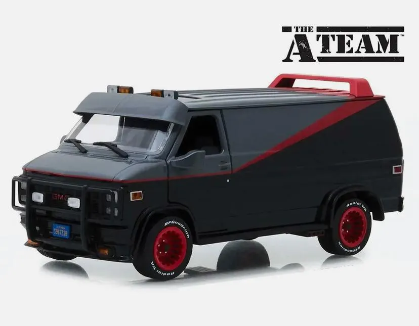 Juguete Furgoneta De Los Magnificos Ateam 1983 Escala 1:24 Original 