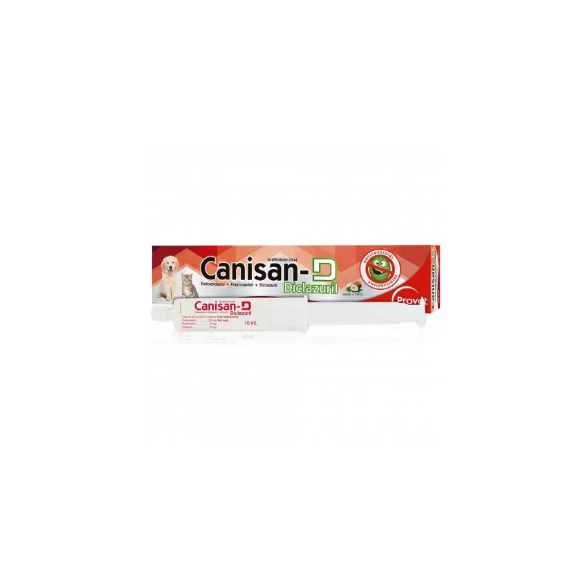 Canisan-D Antiparasitario Perros Gatos 10Ml