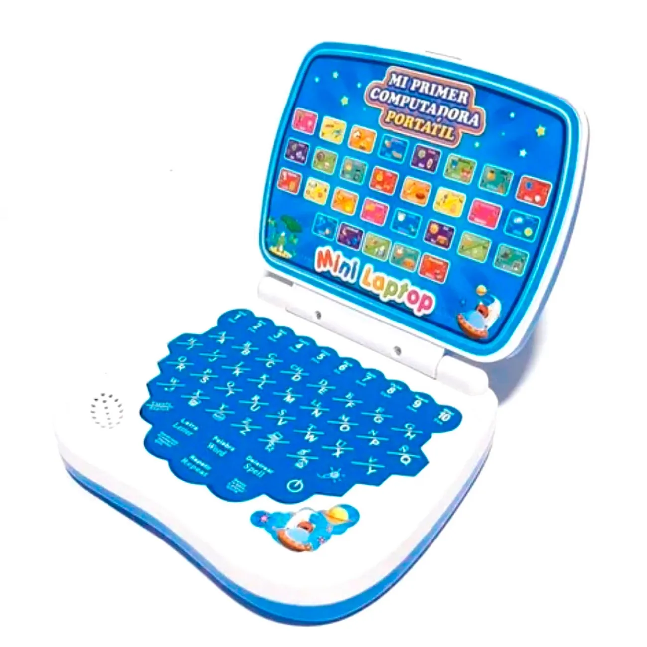 Mi Primer Portátil Infantil Mini Laptop Educativo + Baterias