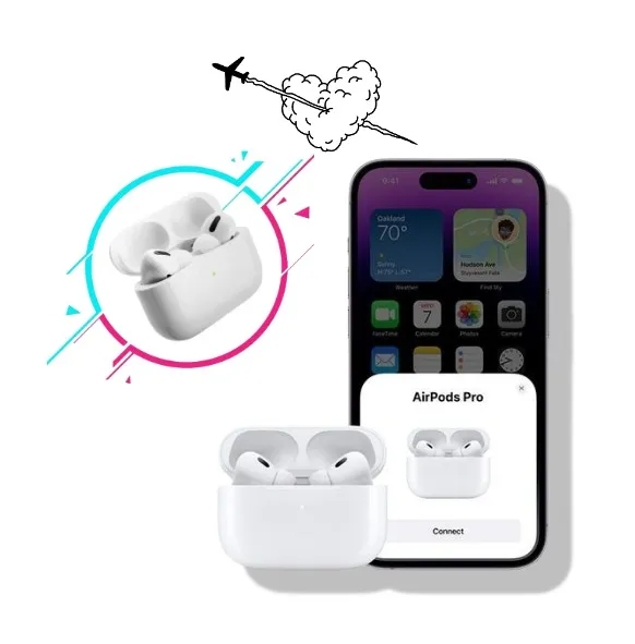 Audifonos Inalambricos Airpods Pro 2 Con ANC - Cada Corazon Tiene Su Propia Melodia