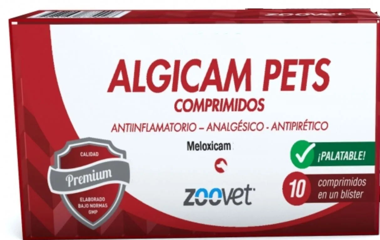 Algicam Pets Antiinflamatorio Analgesico x 4mg Blister x 10Tab