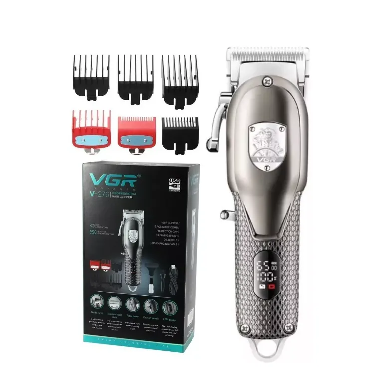 Maquina Peluqueria Barberia Profesional Recargable Vgr V-276