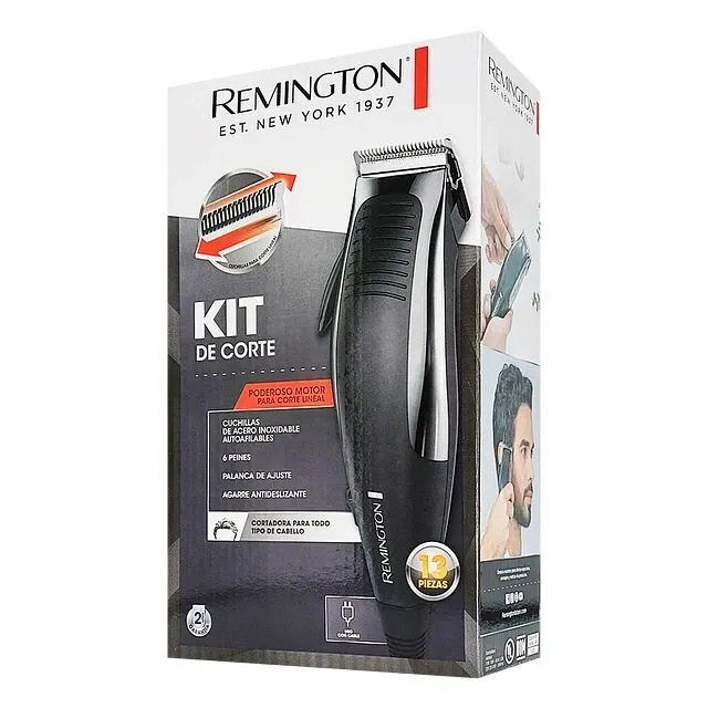 Maquina Cortadora De Cabello REMINGTON  13 Piezas 