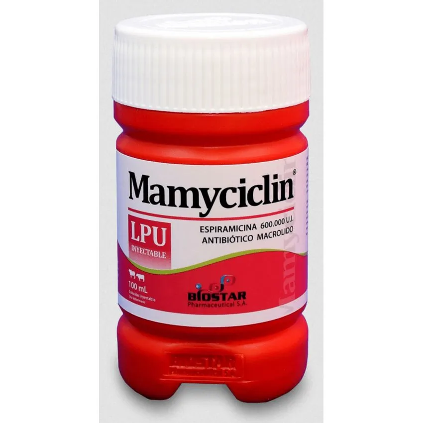 Mamyciclin Lpu Antibiotico Inyectable Bovinos 100Ml