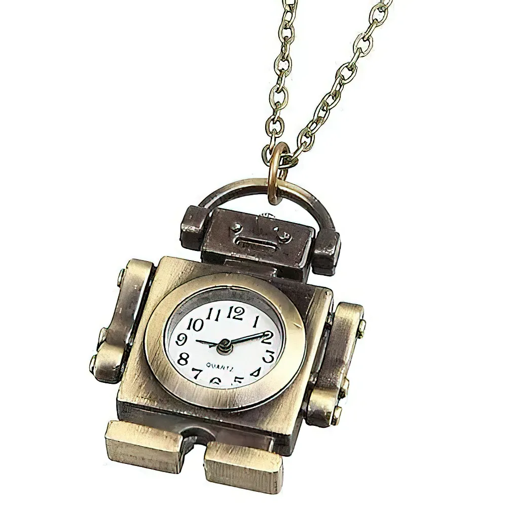 Collar Reloj Robot Vintage 