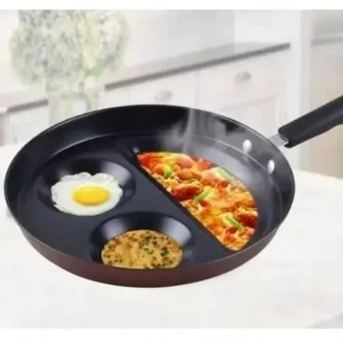 Sartén Antiadherente Para Huevos De 3 Tazas Cocina