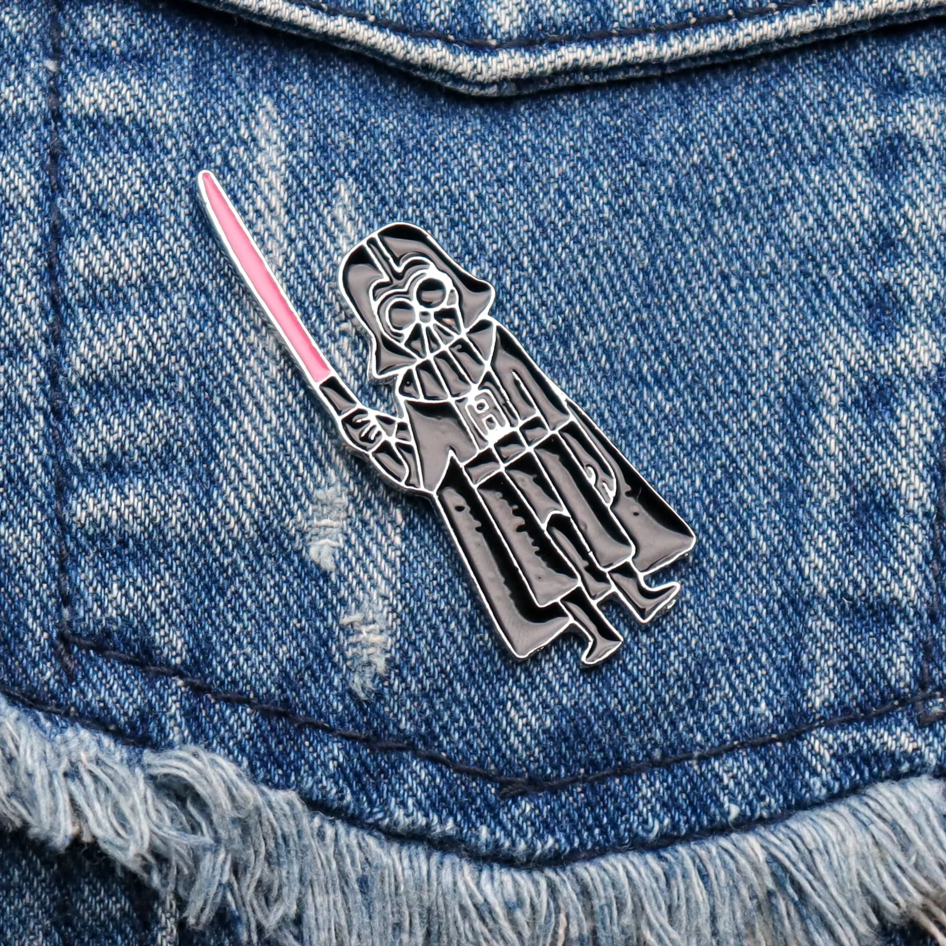 Prendedor (pin) Star Wars + Bolsa Decorativa