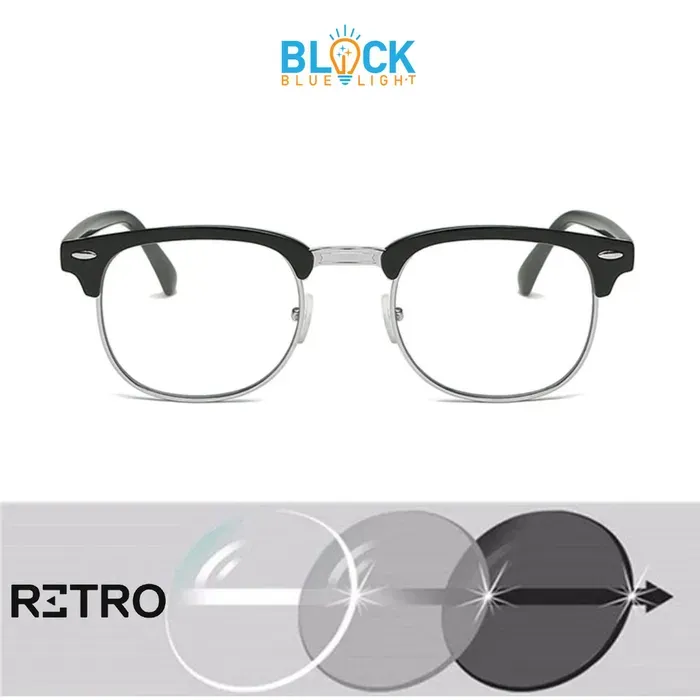 Retro® Silver Master Original 50° PHOTOCHROMIC® +Pc AntiBlue®