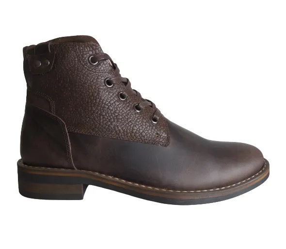 Bota Tipo Hipster Para Hombre En Cuero CALZADO GUERREROS OH-907 cafe