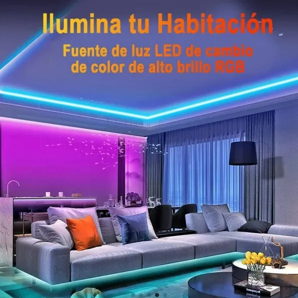 Cinta Luz Led 5 Metros Multicolor