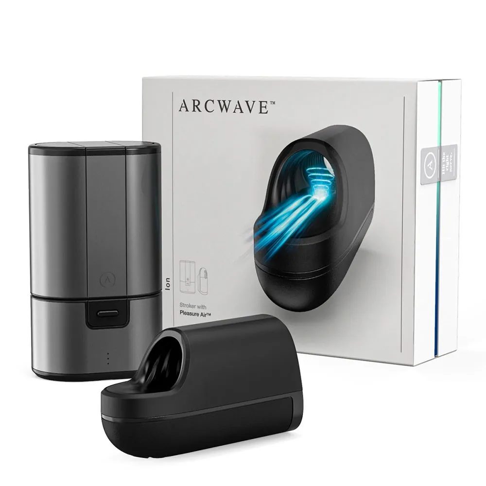 Masturbador Masculino Ion Negro ARCWAVE