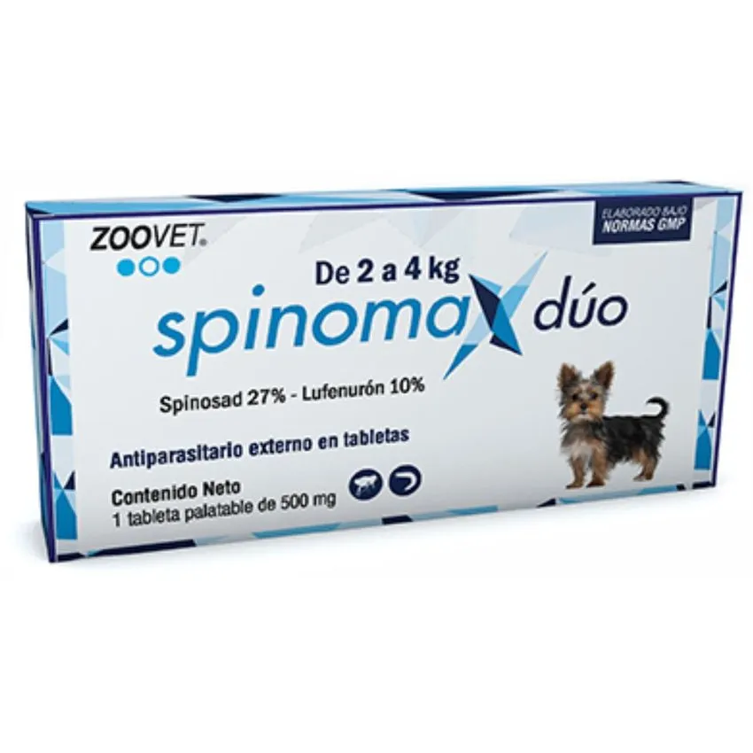 Spinomax Duo Antipulgas Perros 2 - 4Kg