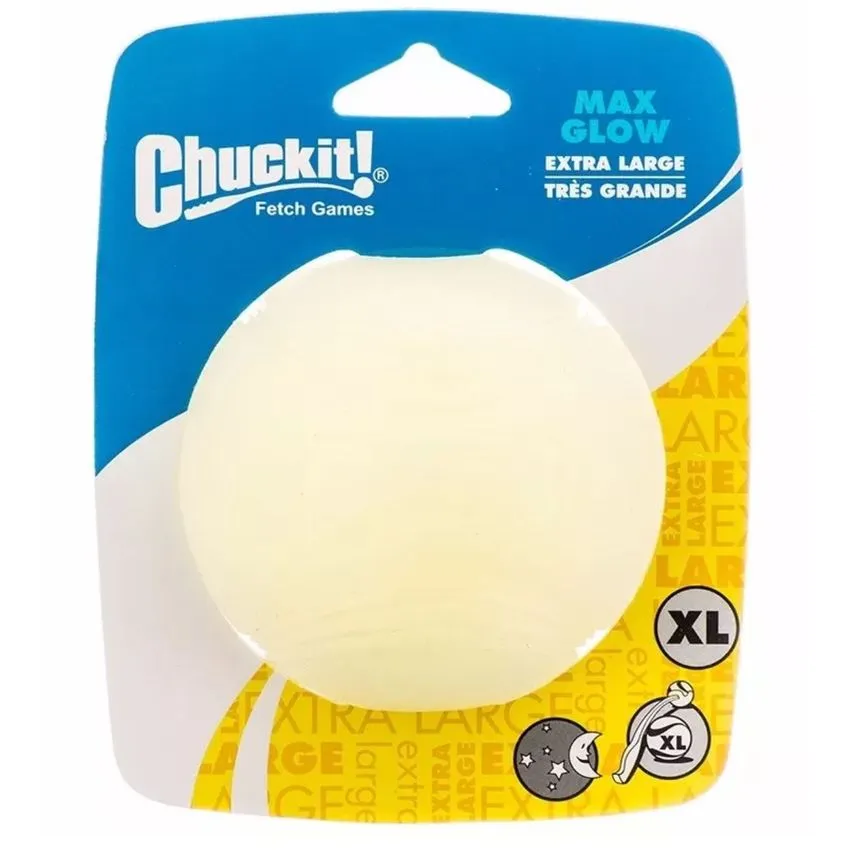 Chuckit Max Glow Juguete Perros Fluorecente Talla Xl