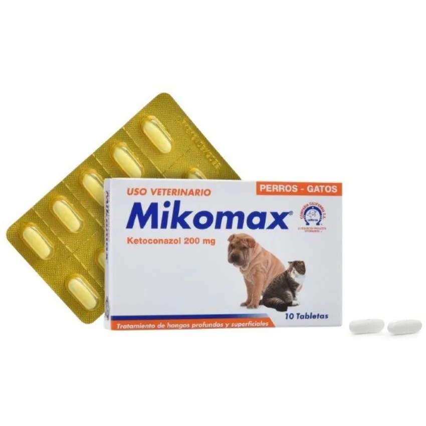 Micomax Control Infecciones Piel Perros Gatos Caja X10 Tabletas