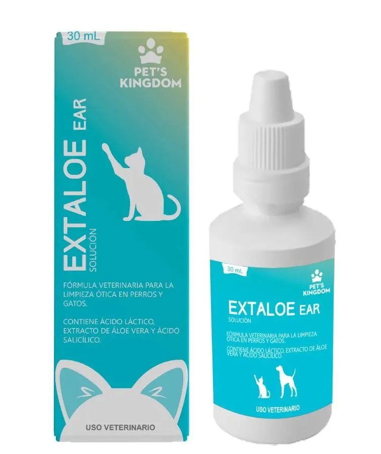 Solucion Otica Extaloe Ear Perros y Gatos 30ml