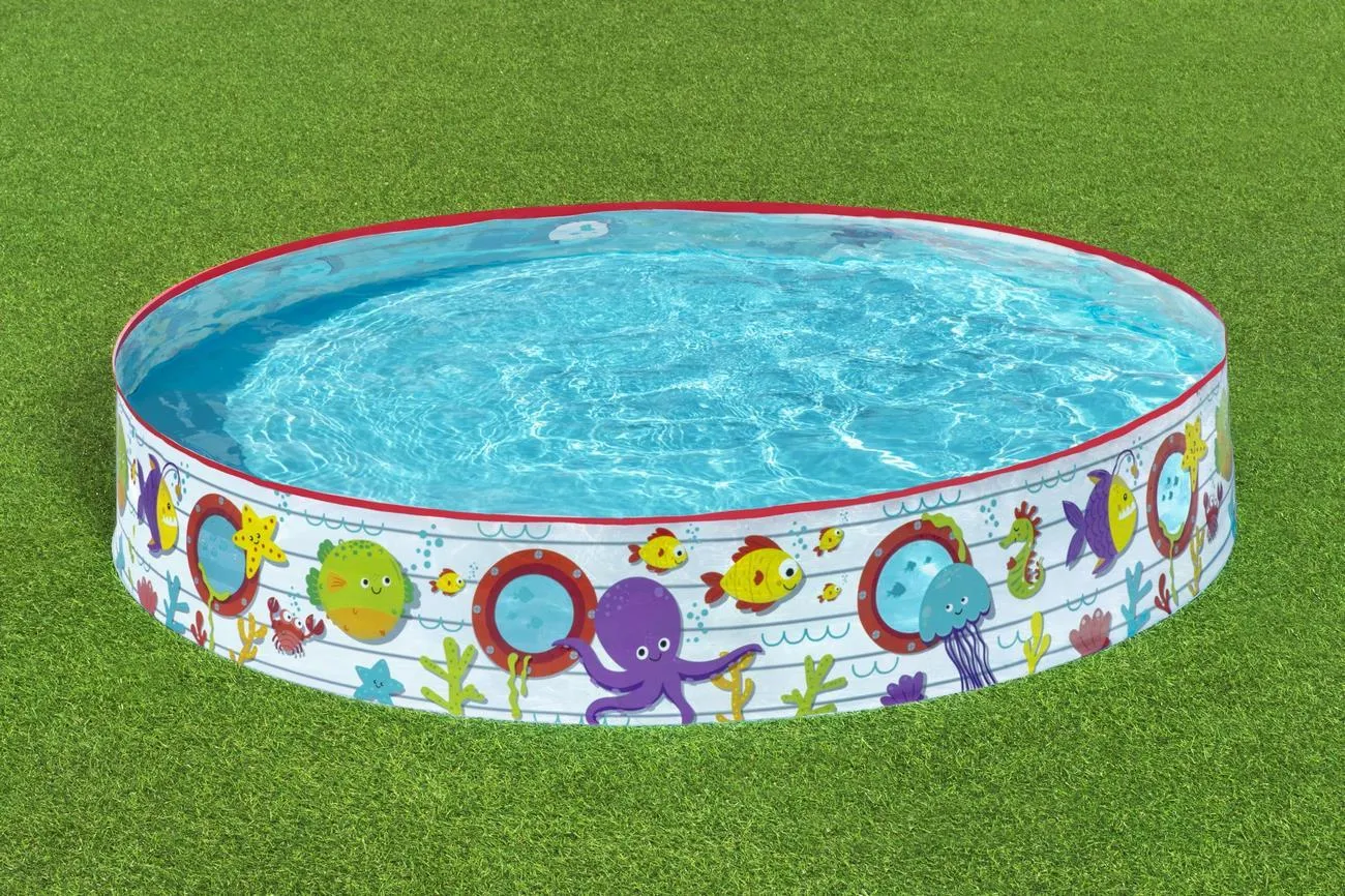 Piscina Niños Grande Acuario Rigida 152x 25cm Bestway 55029