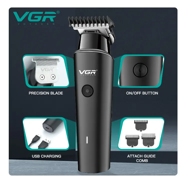 Maquina Peluquera Para Cortar Cabello Recortadora Vgr V-933