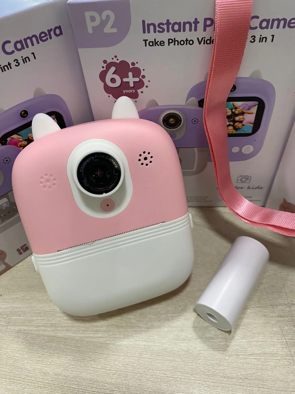 Cámara Instantánea 1080P HD Mini Cámara Digital Para Niños/Niñas P2