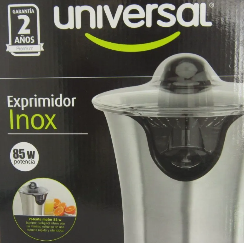 Exprimidor Naranja Universal Extractor Citricos Acero Inoxidable