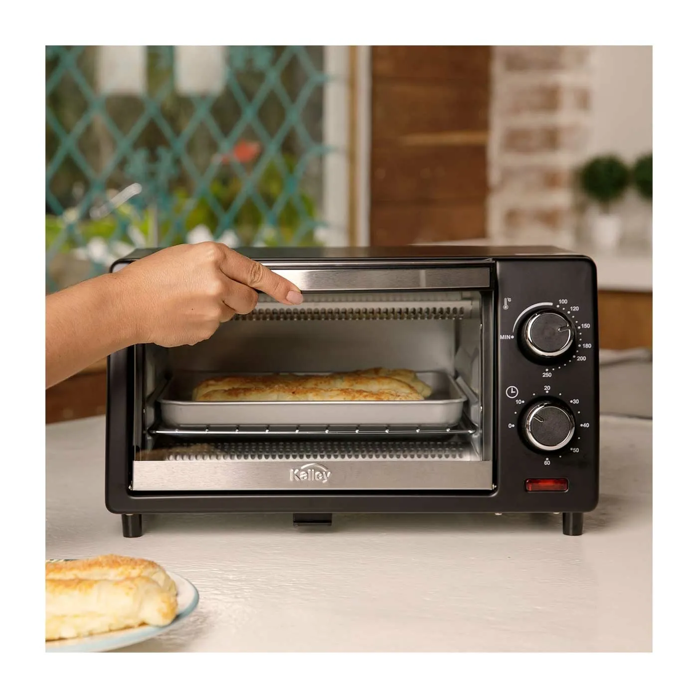 Horno Tostador KALLEY K-MHE8009N01 9 Litros Negro