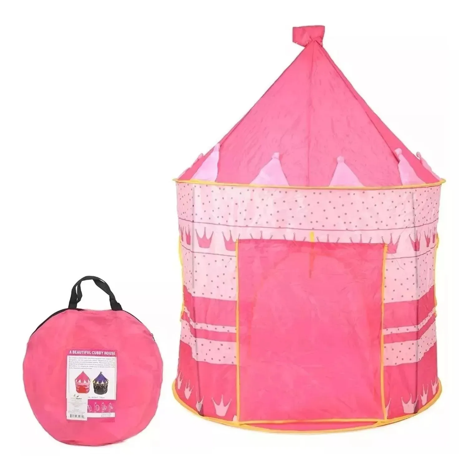 Carpa Castillo Tradicional Niña Ideal Para Casa Jardín o Playa