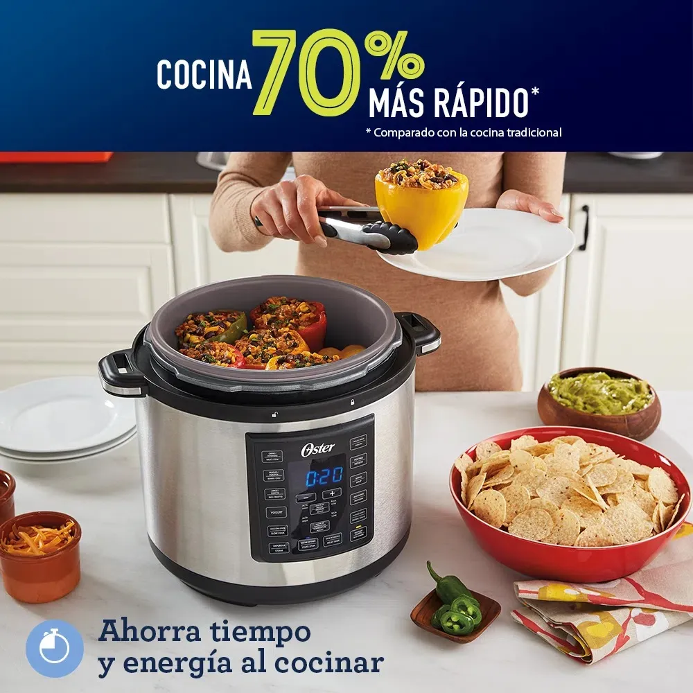 Multi-olla Oster Con Recubrimiento Bioceramic 5.7L CKSTPCEC6801