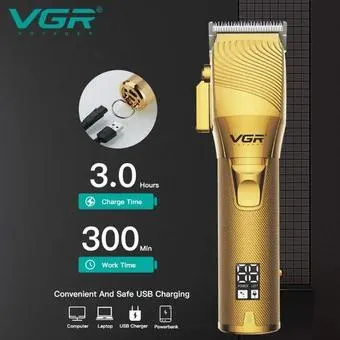 Máquina Peluqueria Corte Cabello Inalámbrica VGR V-280