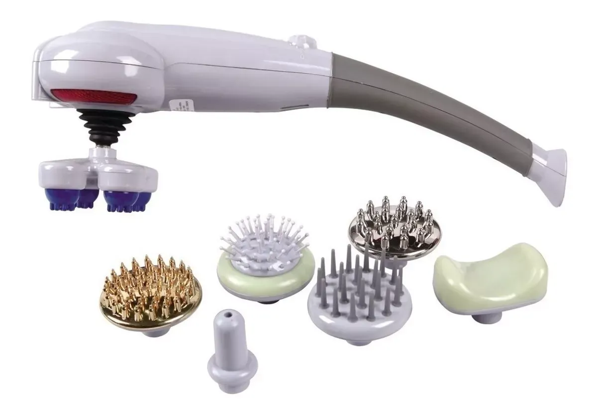 Masajeador Relajador Magic Massager 7 En 1 + Puntas