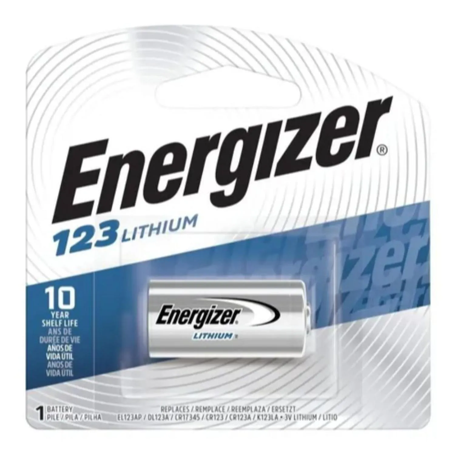 Pila Energizer Lithium E2 Foto 3V 123 X 1