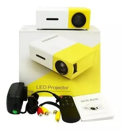 Mini Proyector LED YG300 Portátil Con Control Remoto Hd