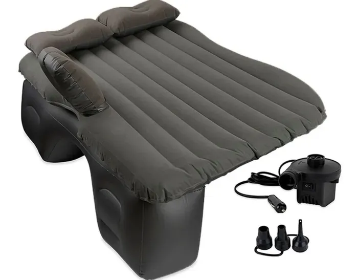 Colchon Inflable Para Carro / Cama De Aire Viaje  